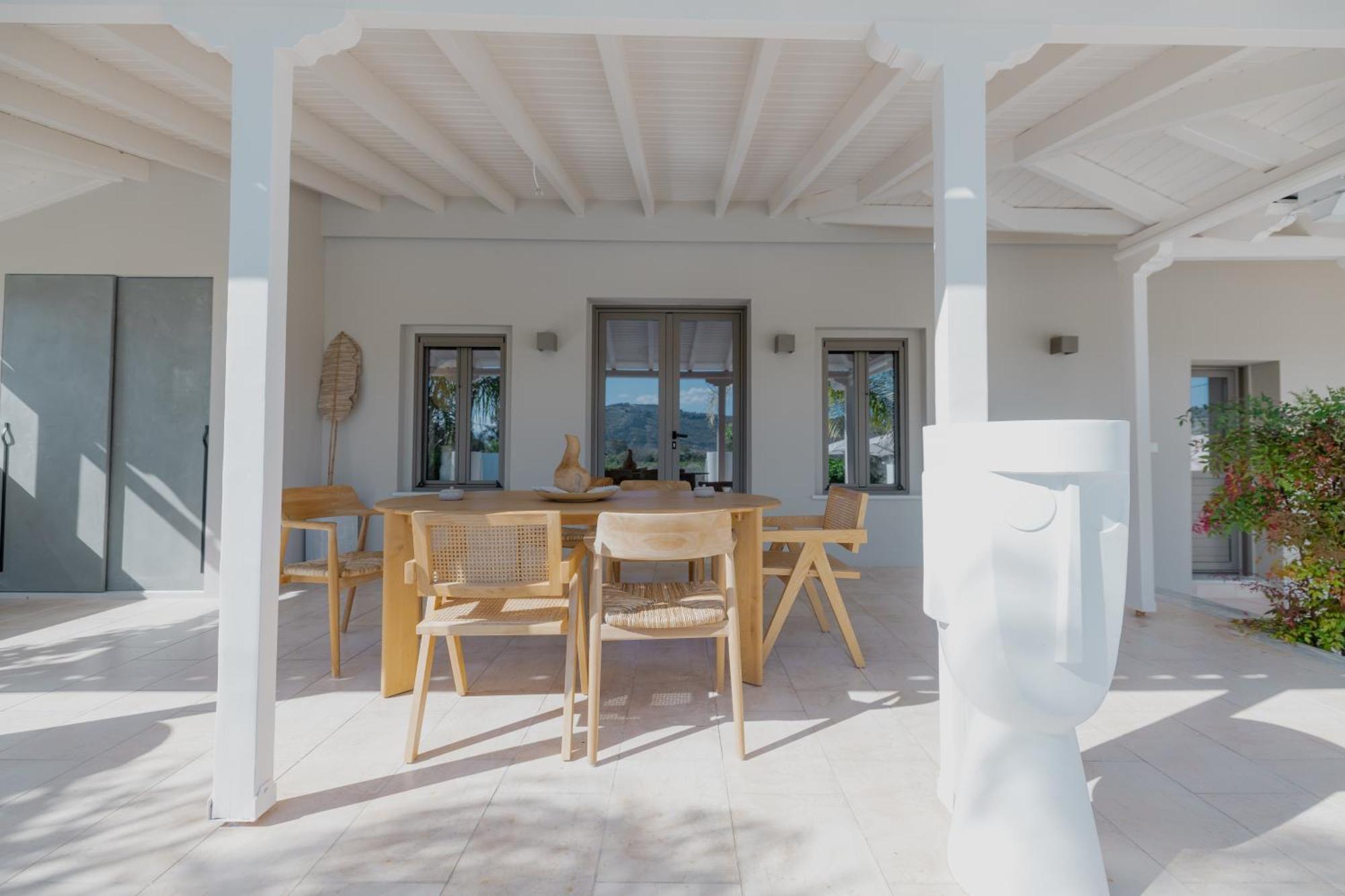 Nafplio Blue Topaz Poolside Villa Bagian luar foto