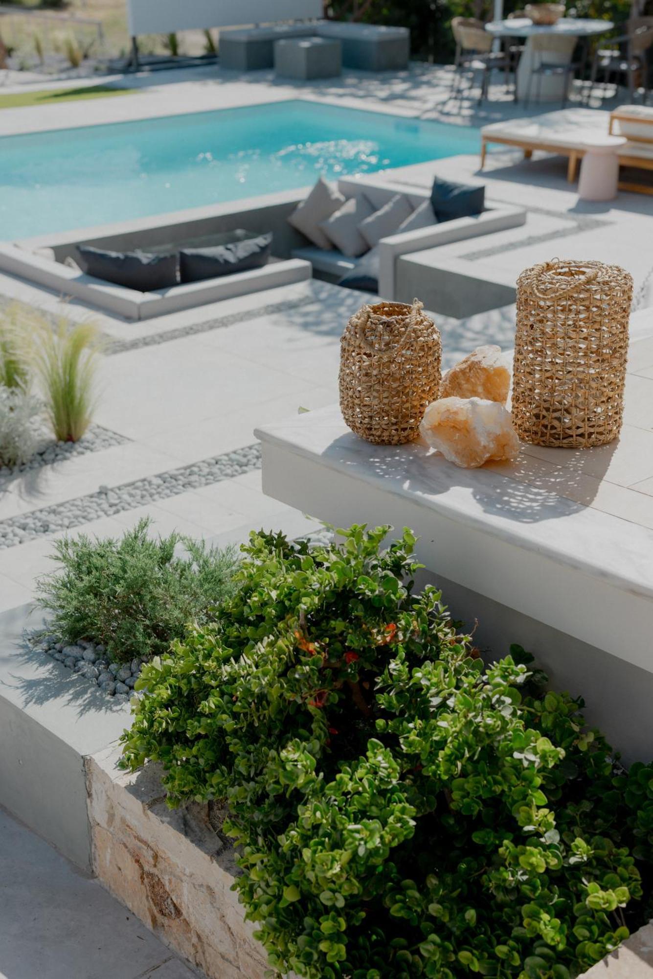 Nafplio Blue Topaz Poolside Villa Bagian luar foto